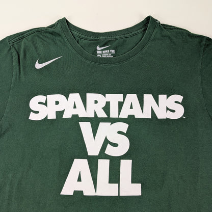 T-shirt vintage Nike Spartans NCAA campus USA - M