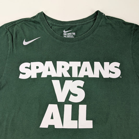 T-shirt vintage Nike Spartans NCAA campus USA - M