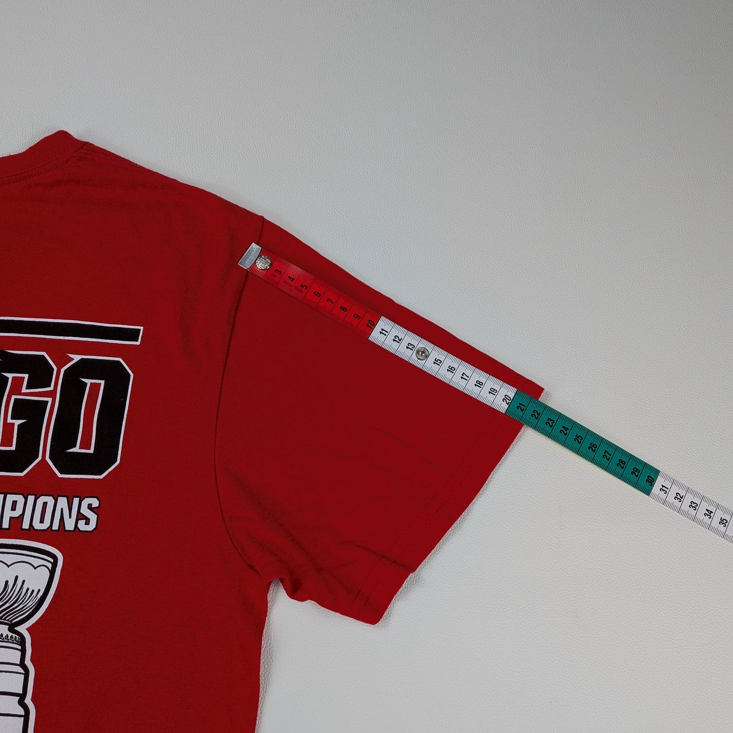 T-shirt Reebok ufficiale NHL Chicago Blackhawks Stanley Cup - M