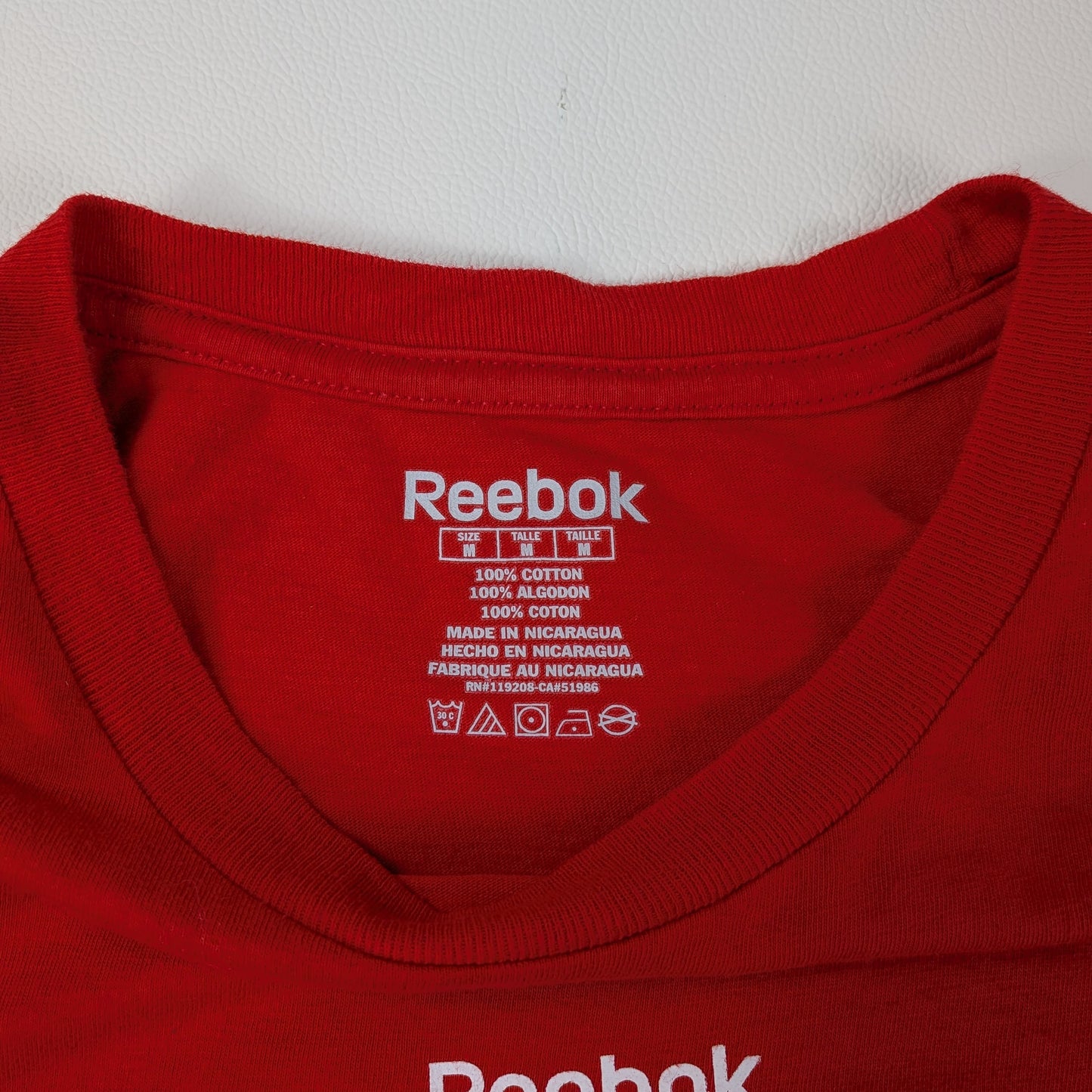 T-shirt Reebok ufficiale NHL Chicago Blackhawks Stanley Cup - M