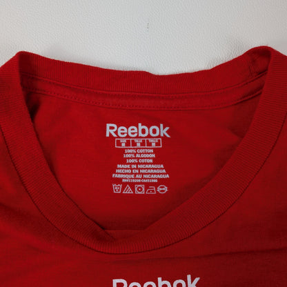 T-shirt Reebok ufficiale NHL Chicago Blackhawks Stanley Cup - M
