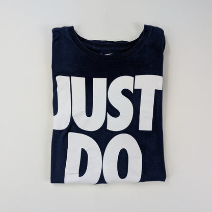 T-shirt a maniche lunghe vintage Nike Just Do It - L
