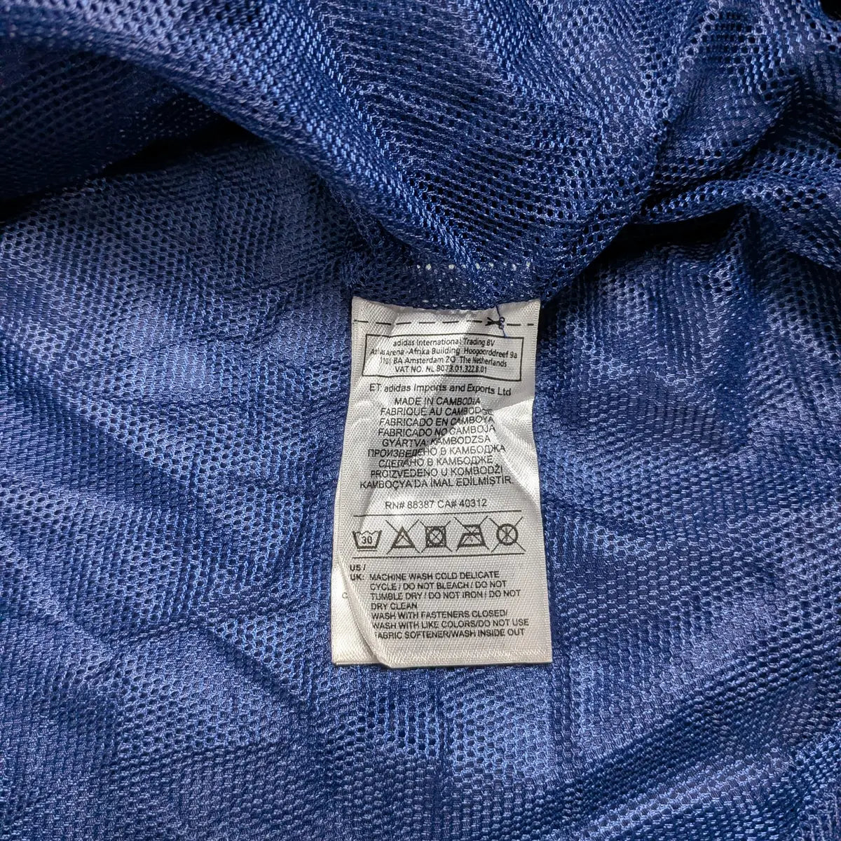 Giacca Adidas windbreaker leggero estetica Y2K - M