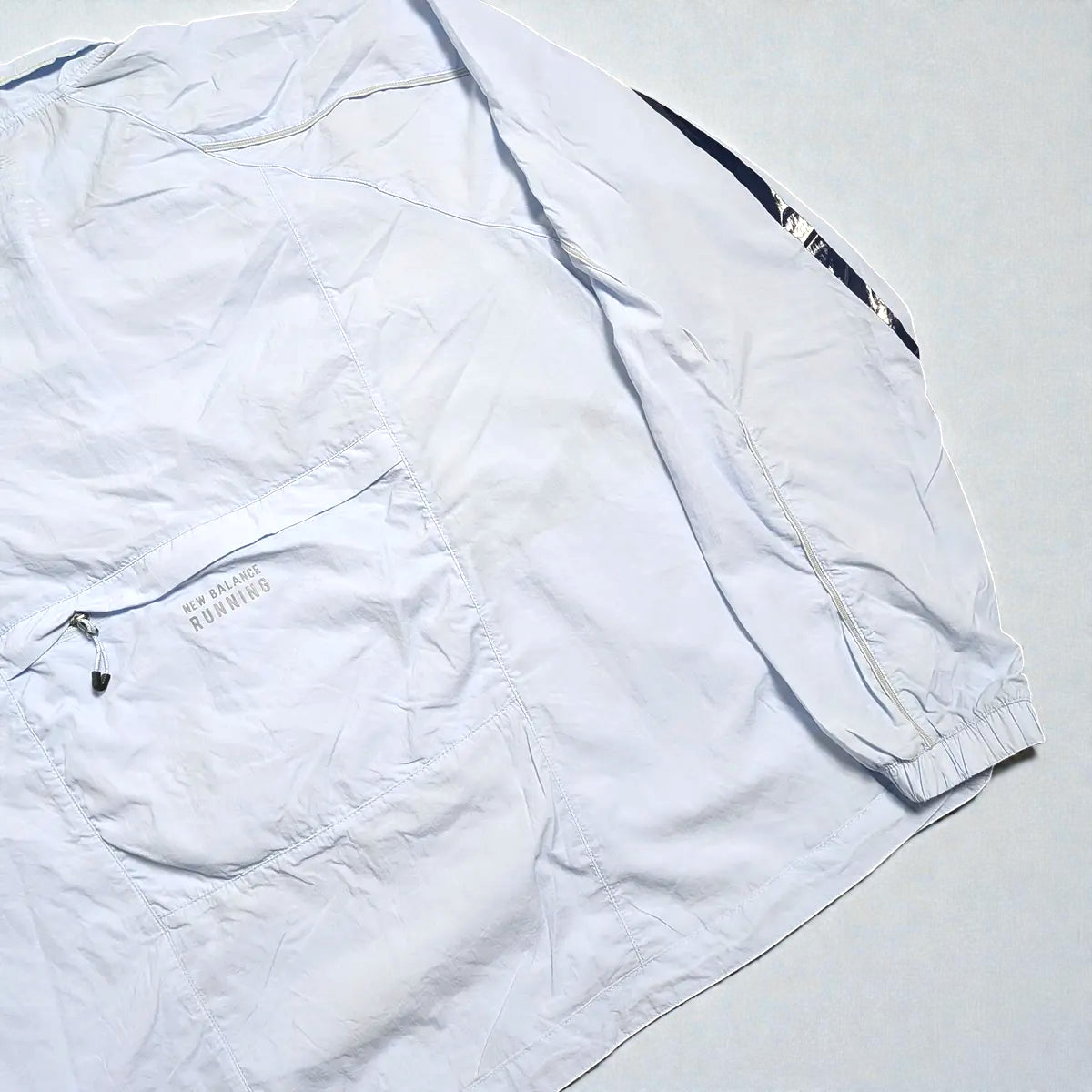 Giacca New Balance running con maxi grafica laterale - L (oversize) / XL