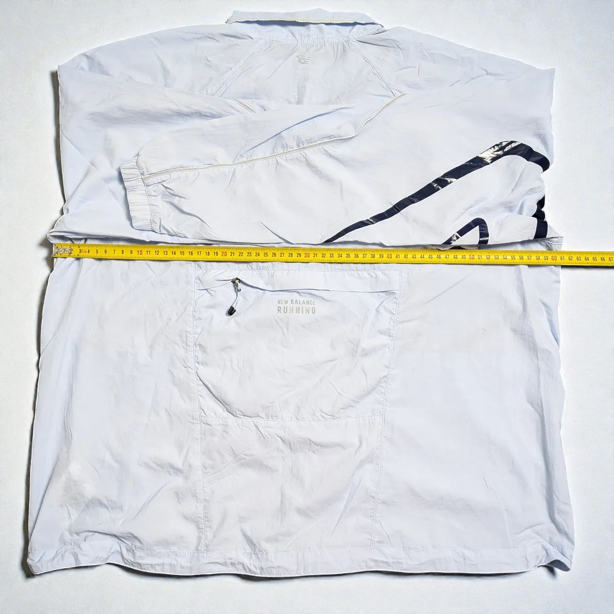 Giacca New Balance running con maxi grafica laterale - L (oversize) / XL