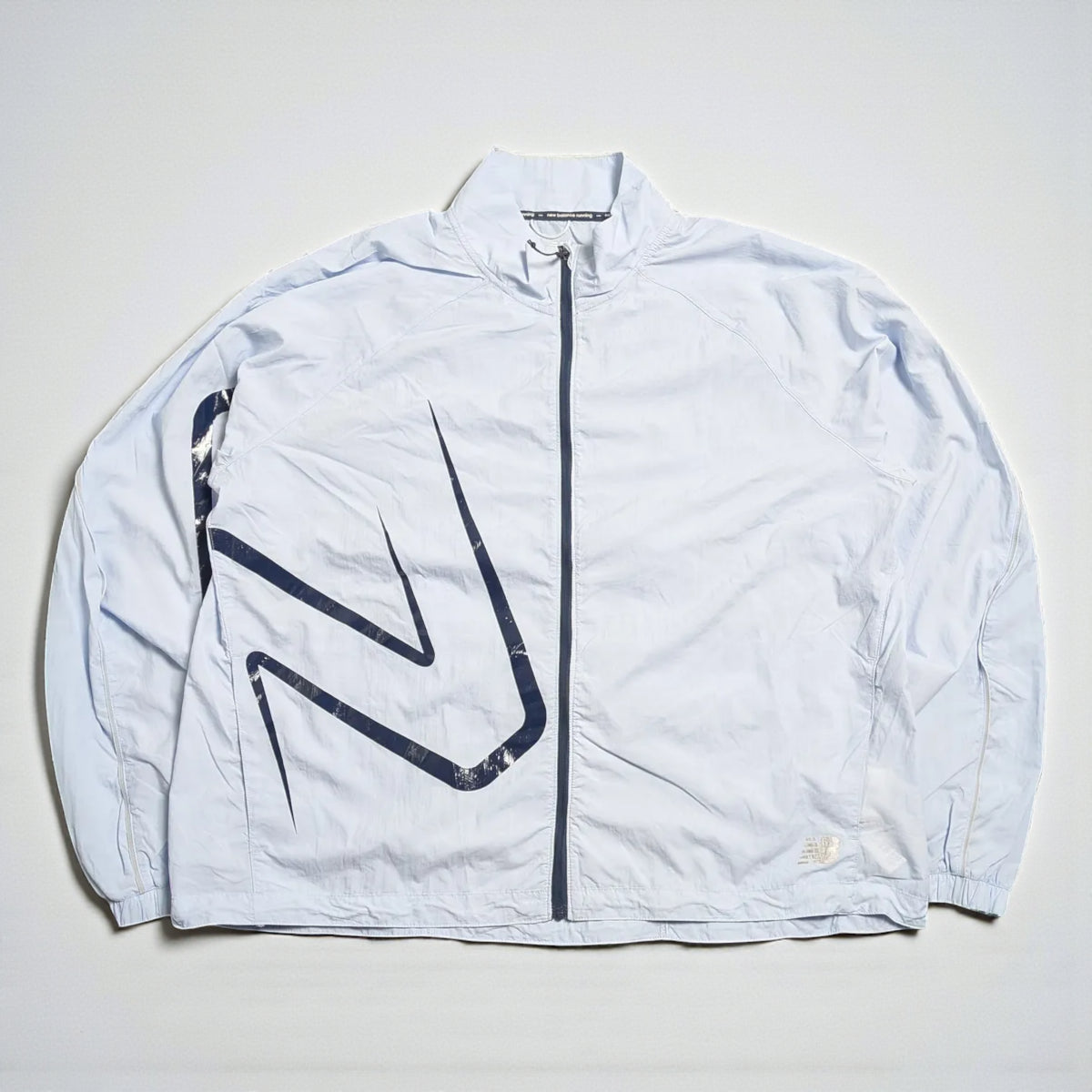 Giacca New Balance running con maxi grafica laterale - L (oversize) / XL