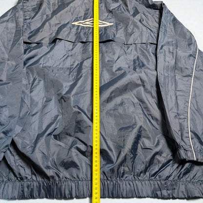 Giacca leggera Umbro early 2000s windbreaker con cappuccio estraibile - XL