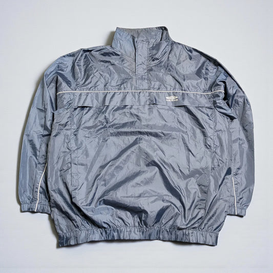 Giacca leggera Umbro early 2000s windbreaker con cappuccio estraibile - XL